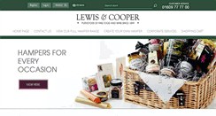Desktop Screenshot of lewisandcooper.co.uk